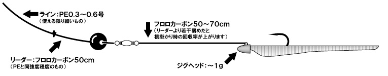 アジ メバル 魚種別攻略 オンスタックルデザイン