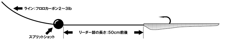 アジ メバル 魚種別攻略 オンスタックルデザイン