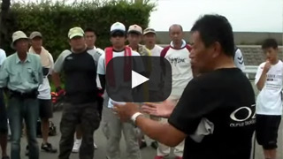 2010年8月武庫川一文字にて講習会